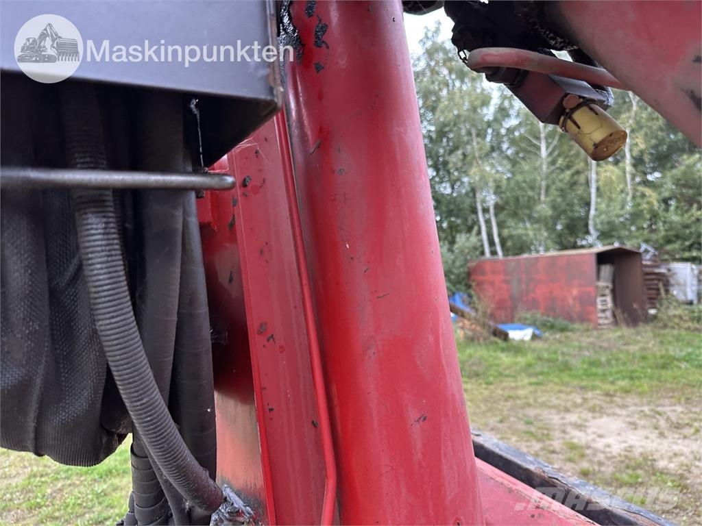 HMF 1253 K3 TS Camion plateau ridelle avec grue