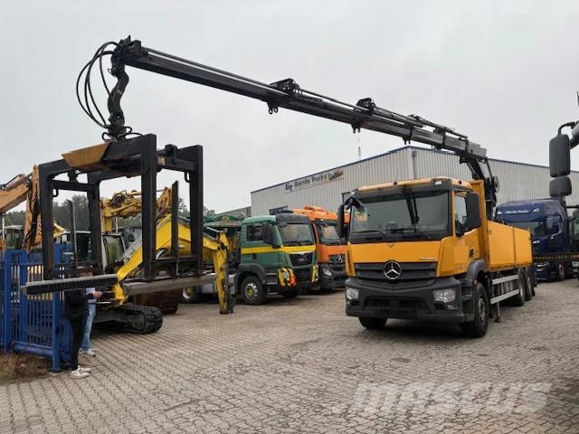 Mercedes-Benz Antos 2540 Hiab 288 EP-5 Hiduo Kranen voor alle terreinen
