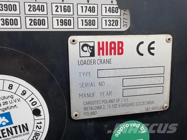 Mercedes-Benz Antos 2540 Hiab 288 EP-5 Hiduo Kranen voor alle terreinen