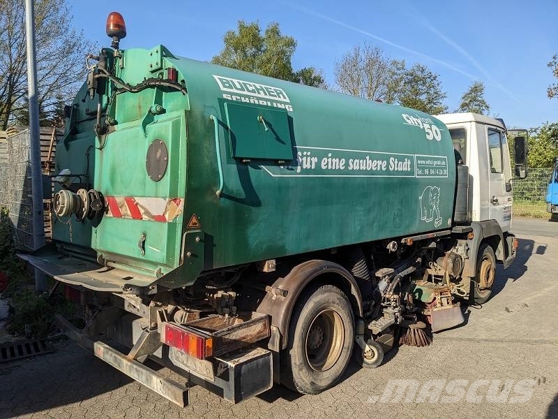 MAN 12.163 Kehrmaschine Erstzulassung 2000 Cestni pometači