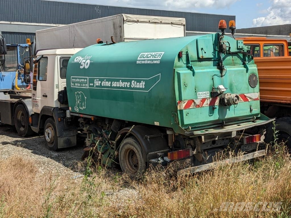 MAN 12.163 Kehrmaschine Erstzulassung 2000 Cestni pometači