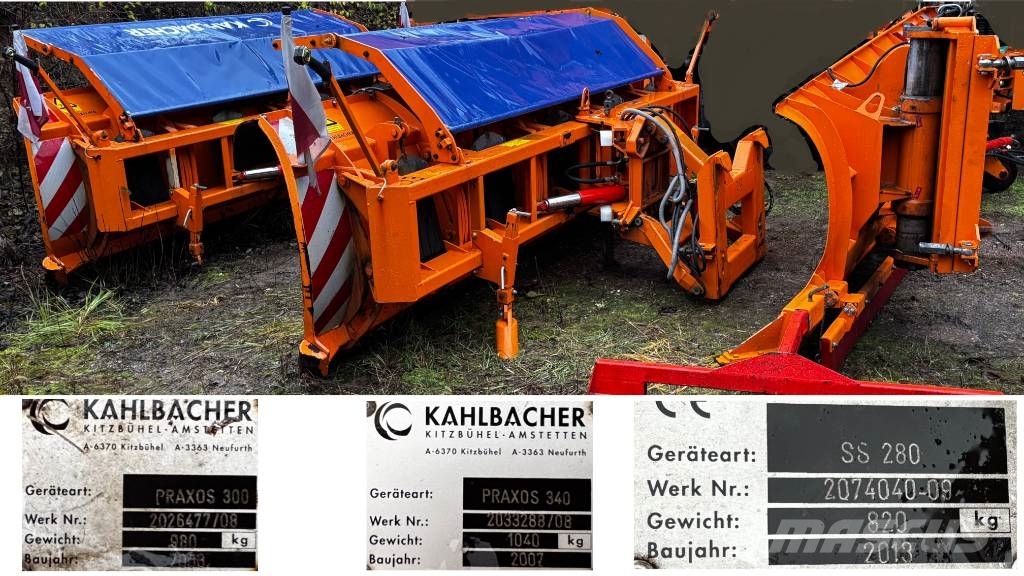 Schmidt /KALBACHER Seitenschneepflug SS 280/Winterdienst Láminas y cuñas quitanieves