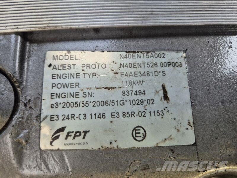 Iveco N40ENT5A002/ F4AE3481D*S Mootorid