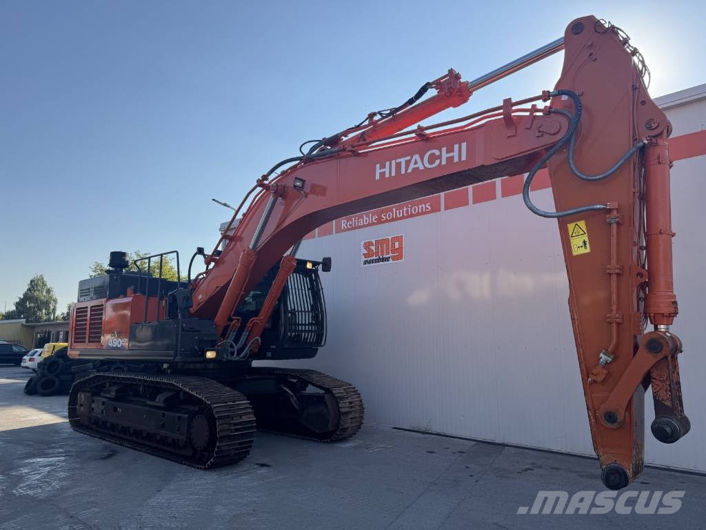 Hitachi ZX 490 LC H-6 حفارات زحافة