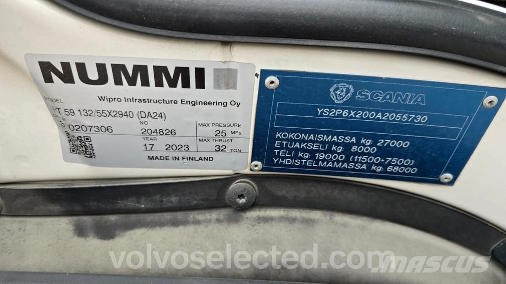 Scania P-serie شاحنات الرافعات الخطافية