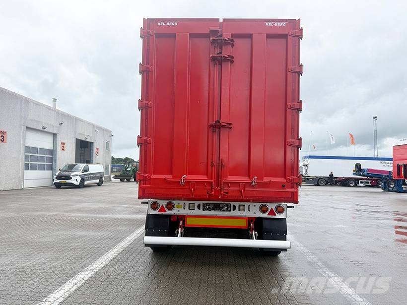 Kel-Berg Tipper / Alukastenmulde Kipper 83 m3 Semirremolques de volteo