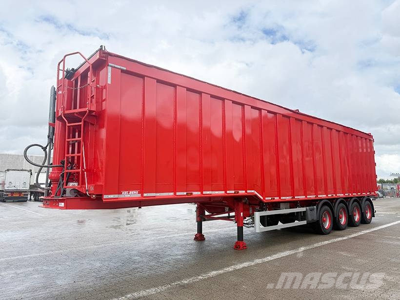 Kel-Berg Tipper / Alukastenmulde Kipper 83 m3 Semirremolques de volteo
