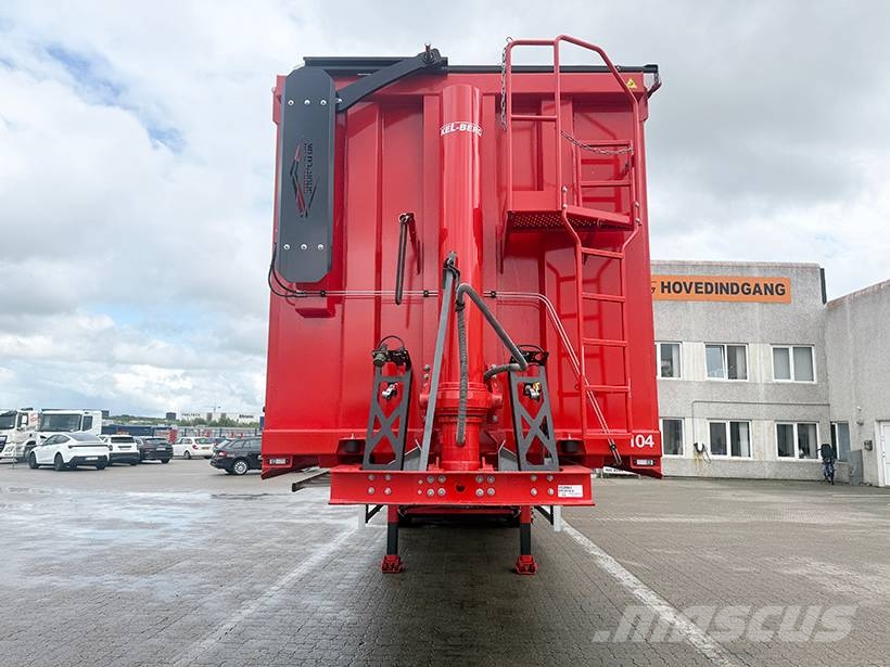 Kel-Berg Tipper / Alukastenmulde Kipper 83 m3 Semirremolques de volteo
