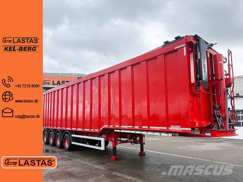 Kel-Berg Tipper / Alukastenmulde Kipper 83 m3 Semirremolques de volteo