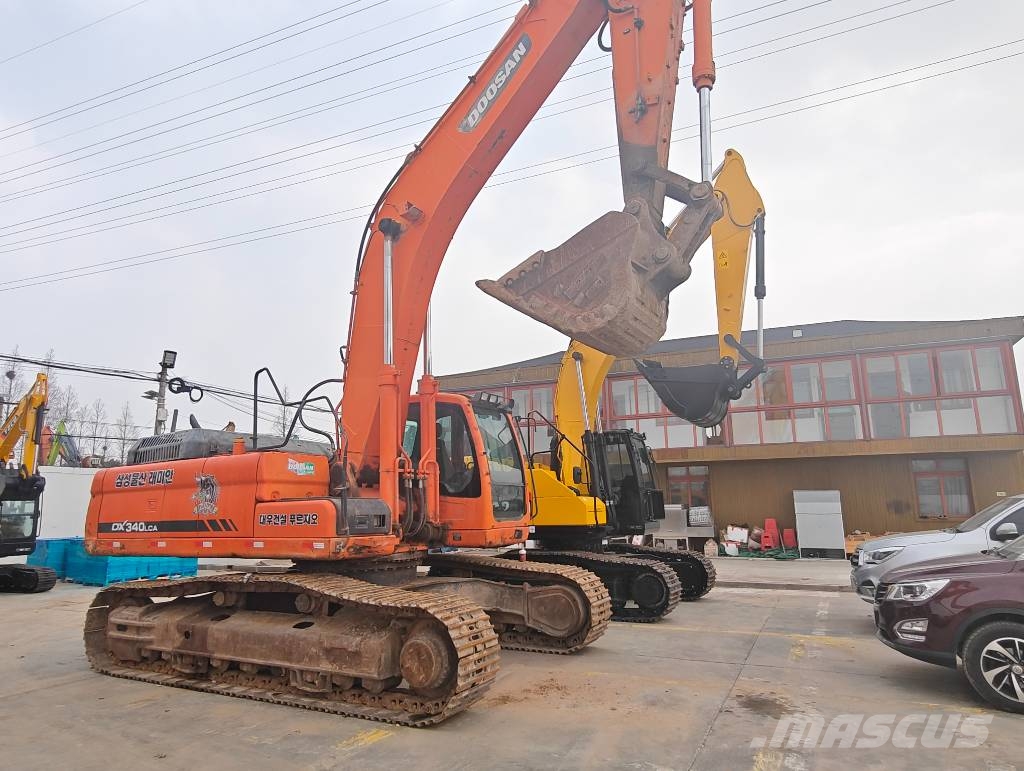 Doosan DX 340 LCA Gravemaskiner på larvebånd
