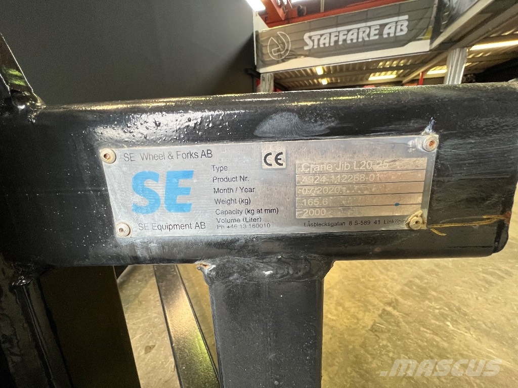 SE Equipment Materialhanteringsarm 2000 kg L20-25 Materialhante Muut
