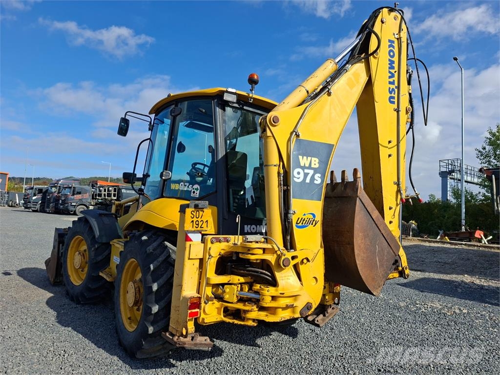 Komatsu WB 97 S - 5 4X4 معدات البناء - غير ذلك