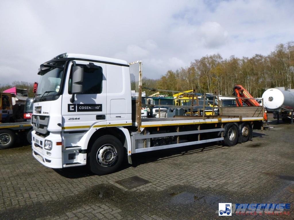 Mercedes-Benz Actros 2544 6x2 RHD + Palfinger crane PK8501 Univerzálne terénne žeriavy