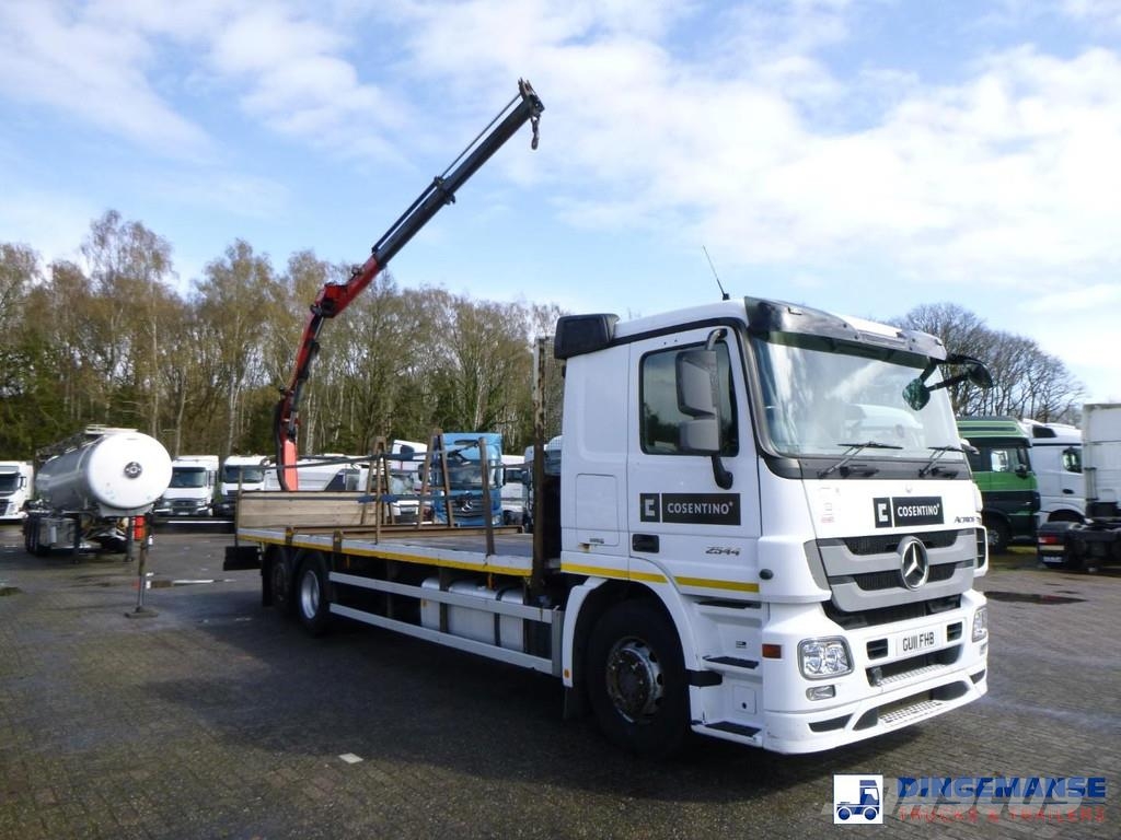 Mercedes-Benz Actros 2544 6x2 RHD + Palfinger crane PK8501 Kraner til alt terræn