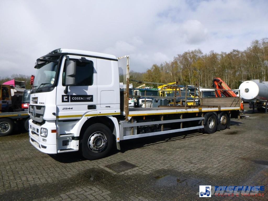 Mercedes-Benz Actros 2544 6x2 RHD + Palfinger crane PK8501 Kraner til alt terræn