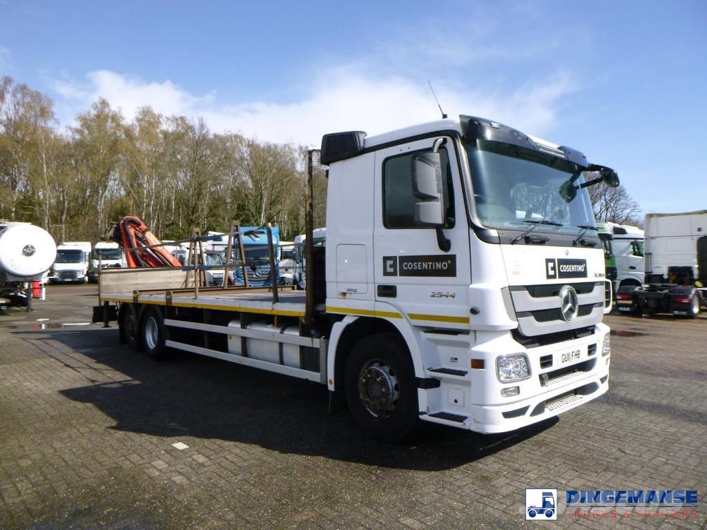 Mercedes-Benz Actros 2544 6x2 RHD + Palfinger crane PK8501 Kraner til alt terræn