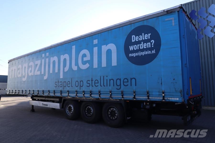 Krone SD Dutch Registration, 3-Axle, Lift Axle, Air Susp Curtainsider trailers