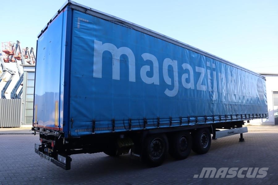 Krone SD Dutch Registration, 3-Axle, Lift Axle, Air Susp Curtainsider trailers
