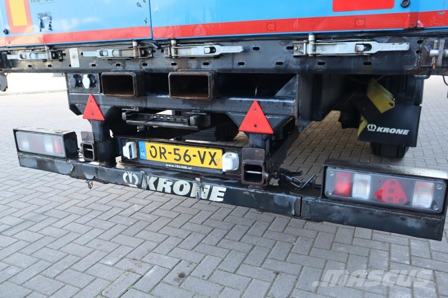 Krone SD Dutch Registration, 3-Axle, Lift Axle, Air Susp Curtainsider trailers