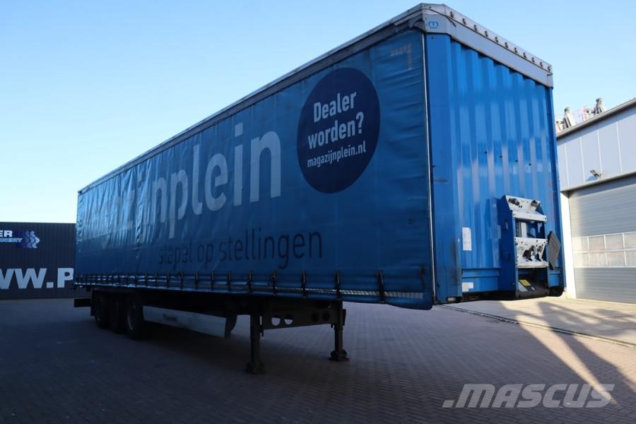 Krone SD Dutch Registration, 3-Axle, Lift Axle, Air Susp Curtainsider trailers