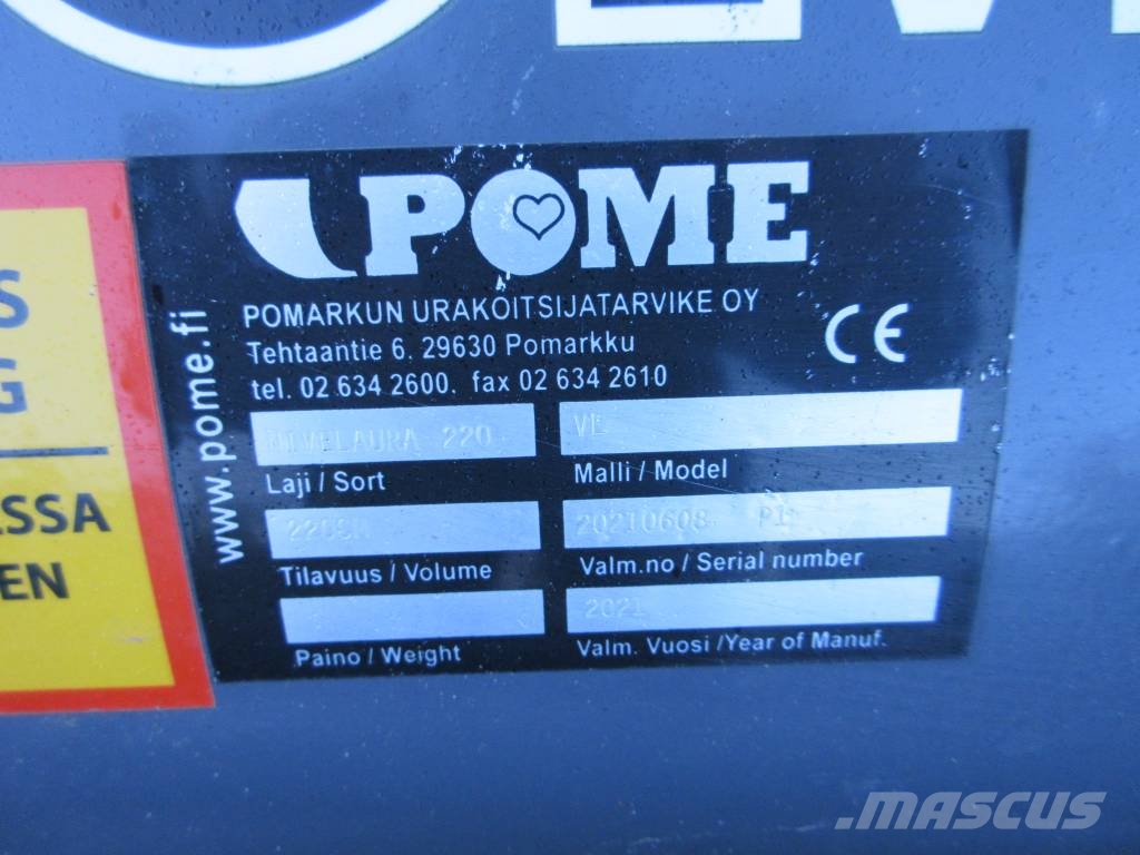 Pome 220 Nivelaura Snežne daske i plugovi