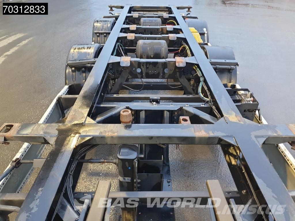 Krone ZZ 2 axles BDF 20ft BPW Razstavljive prikolice