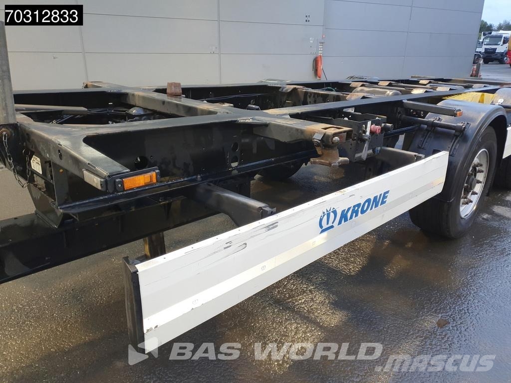 Krone ZZ 2 axles BDF 20ft BPW Razstavljive prikolice