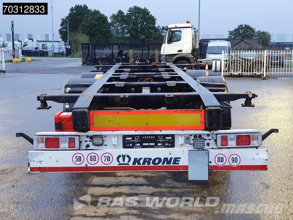 Krone ZZ 2 axles BDF 20ft BPW Razstavljive prikolice