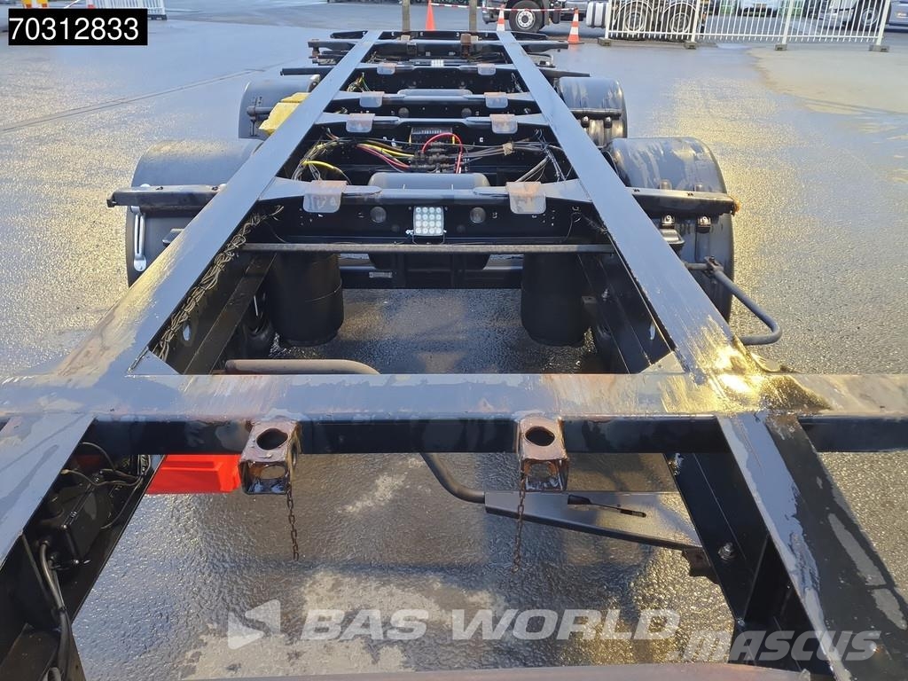 Krone ZZ 2 axles BDF 20ft BPW Razstavljive prikolice