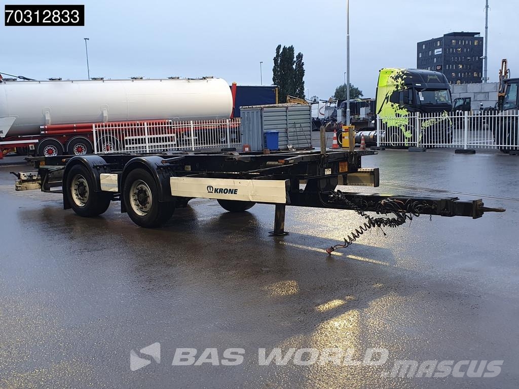 Krone ZZ 2 axles BDF 20ft BPW Razstavljive prikolice