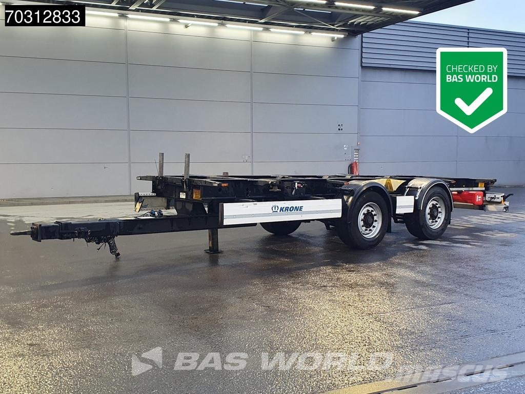 Krone ZZ 2 axles BDF 20ft BPW Razstavljive prikolice