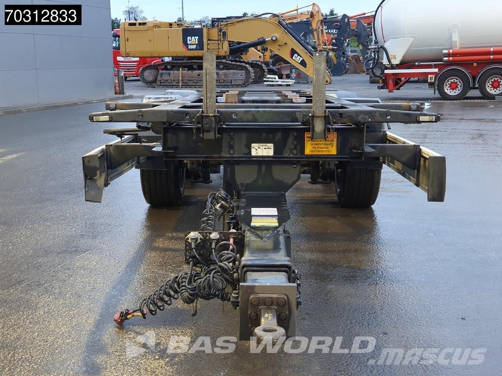 Krone ZZ 2 axles BDF 20ft BPW Razstavljive prikolice