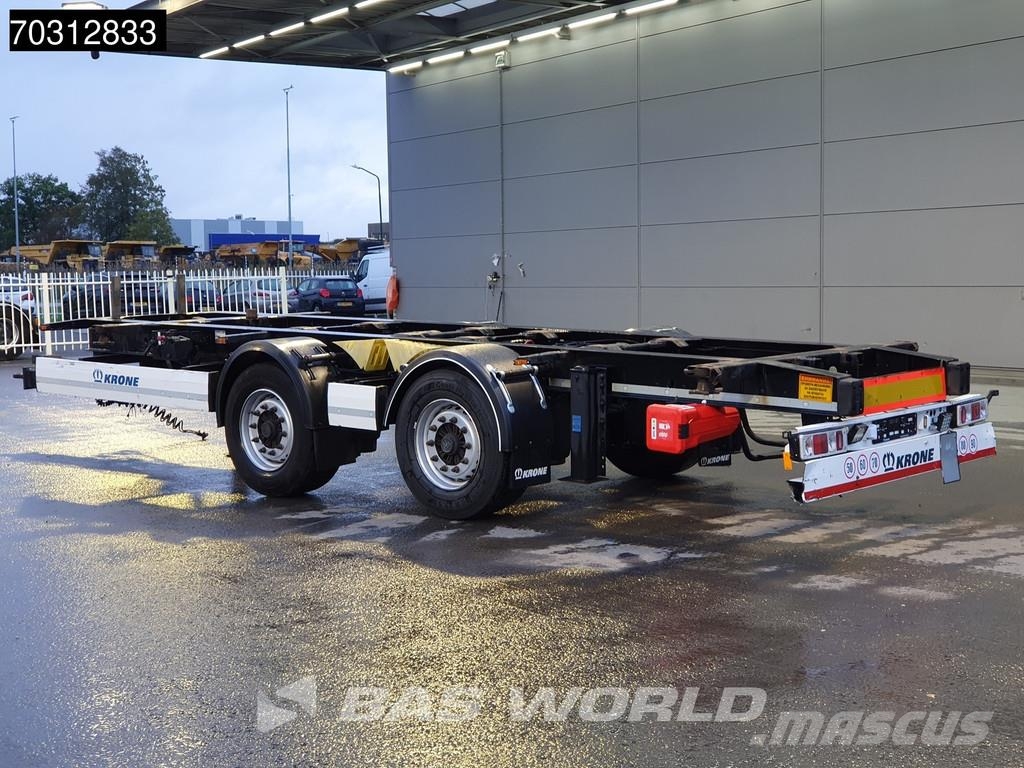 Krone ZZ 2 axles BDF 20ft BPW Razstavljive prikolice