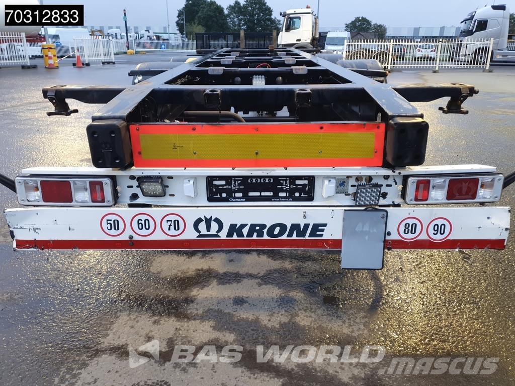 Krone ZZ 2 axles BDF 20ft BPW Razstavljive prikolice