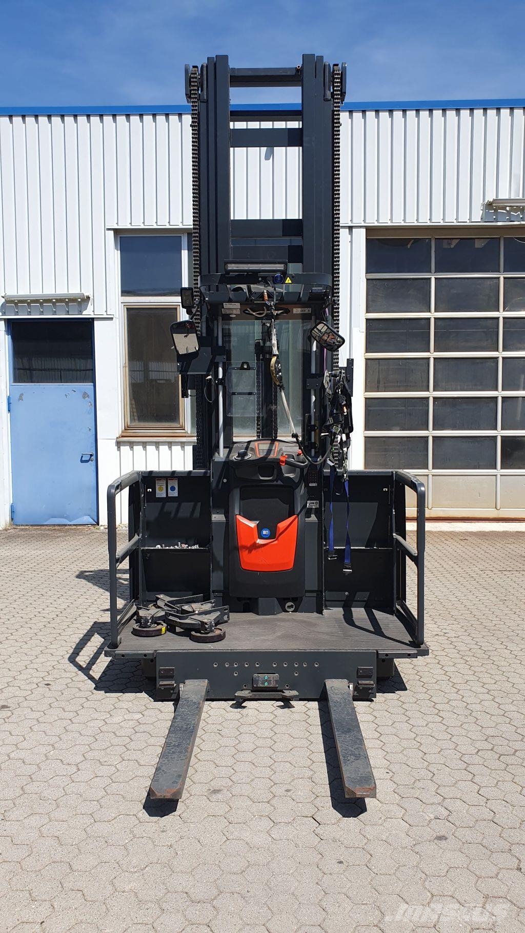 Linde V48 Περονοφόρο ανυψωτικό συλλογής παραγγελιών μεγάλου ύψους