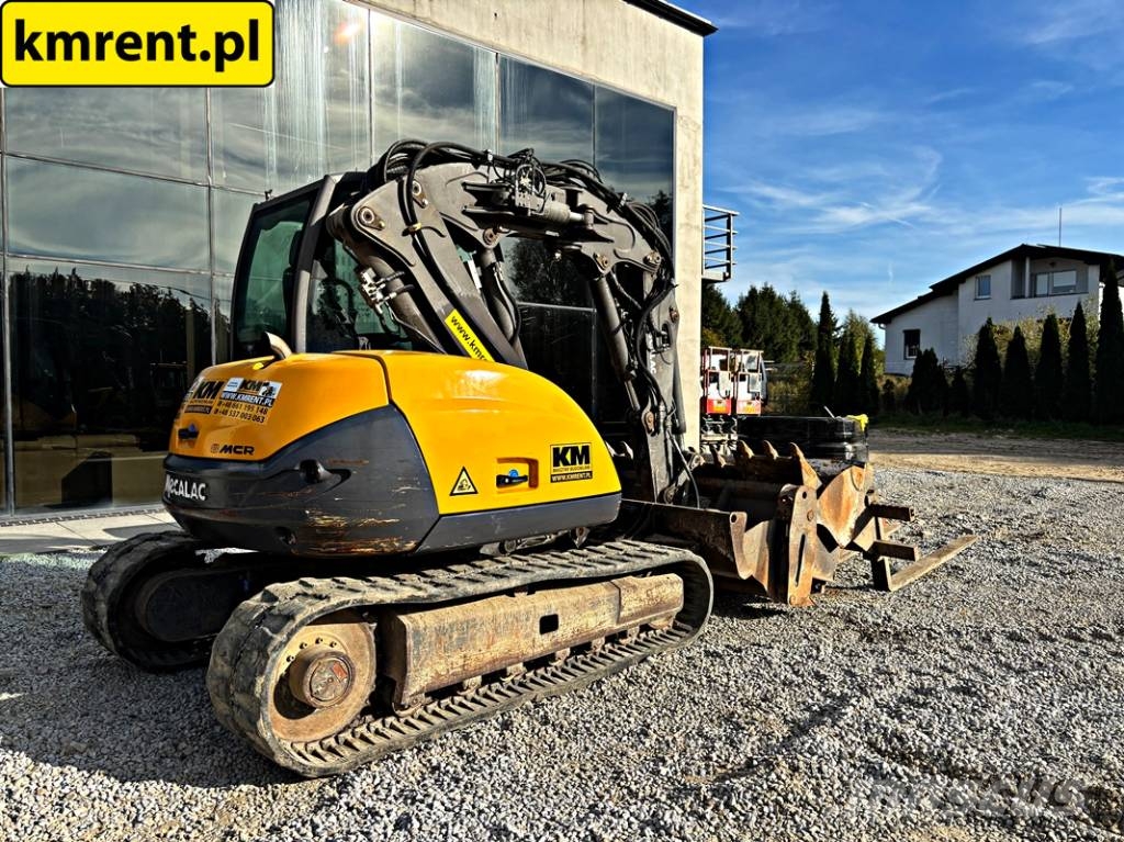 Mecalac 8 MCR MINI-KOPARKA 2015R. | MECALAC 6 MCR, JCB 806 Mini excavators < 7t (Mini diggers)