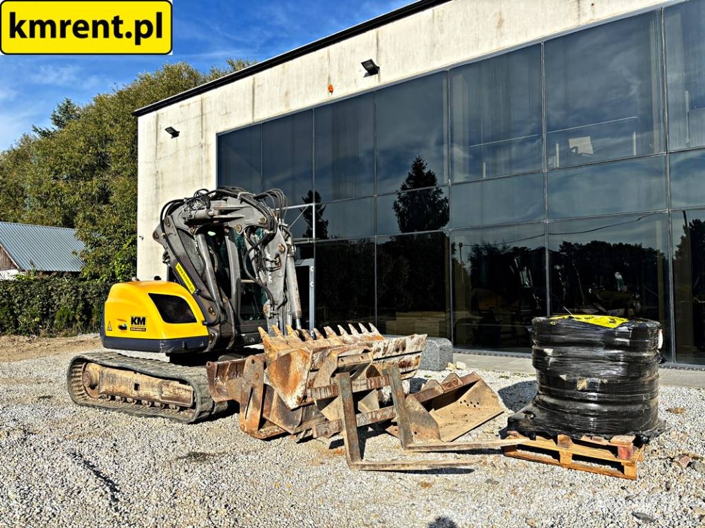 Mecalac 8 MCR MINI-KOPARKA 2015R. | MECALAC 6 MCR, JCB 806 Mini excavators < 7t (Mini diggers)