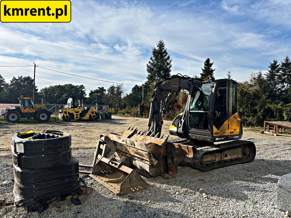 Mecalac 8 MCR MINI-KOPARKA 2015R. | MECALAC 6 MCR, JCB 806 Mini excavators < 7t (Mini diggers)