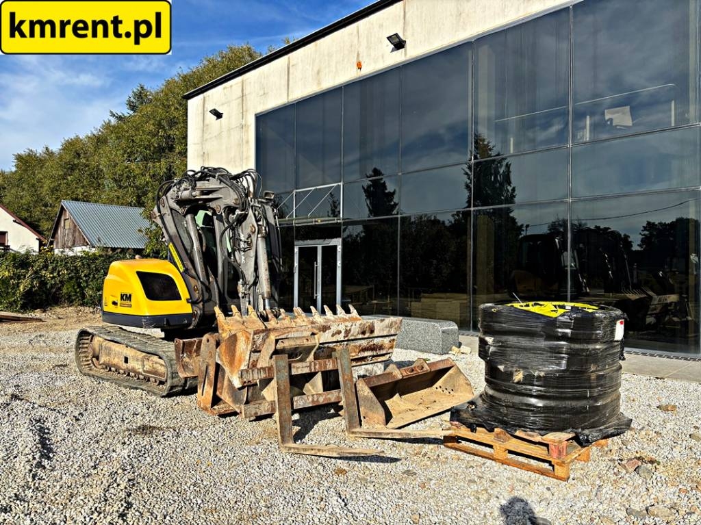 Mecalac 8 MCR MINI-KOPARKA 2015R. | MECALAC 6 MCR, JCB 806 Mini excavators < 7t (Mini diggers)