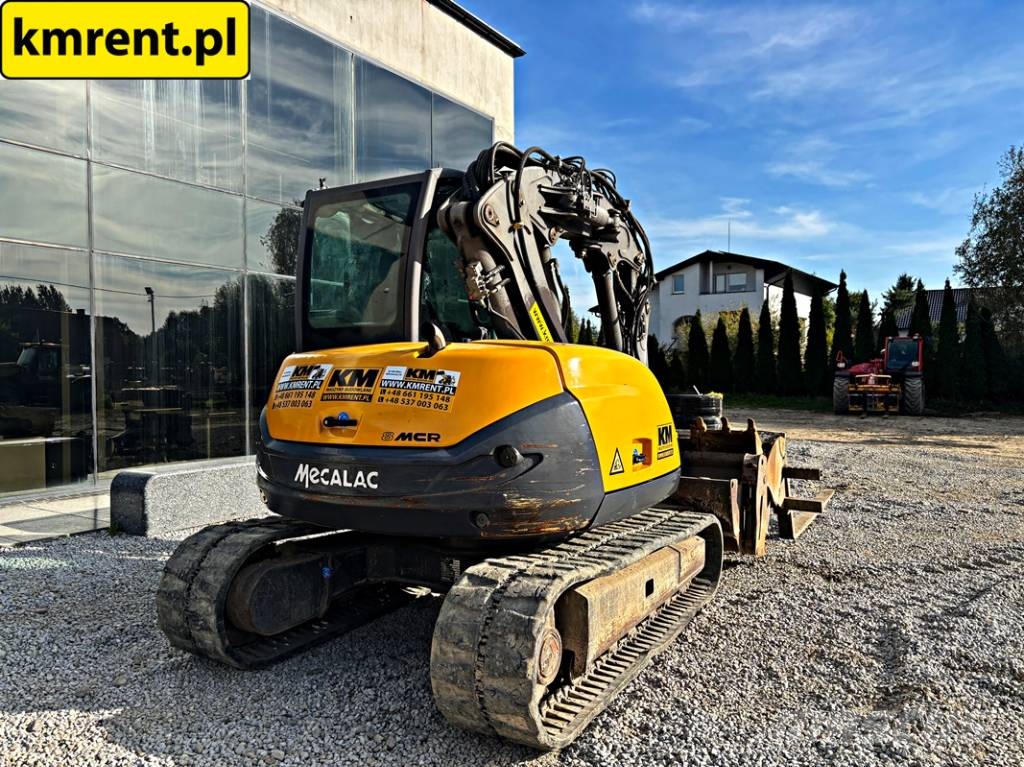 Mecalac 8 MCR MINI-KOPARKA 2015R. | MECALAC 6 MCR, JCB 806 Mini excavators < 7t (Mini diggers)