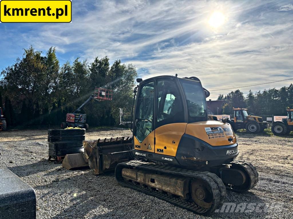 Mecalac 8 MCR MINI-KOPARKA 2015R. | MECALAC 6 MCR, JCB 806 Mini excavators < 7t (Mini diggers)