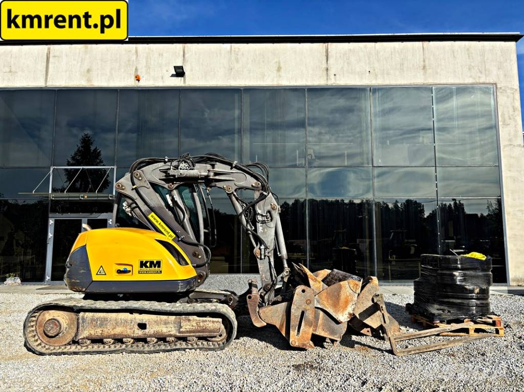 Mecalac 8 MCR MINI-KOPARKA 2015R. | MECALAC 6 MCR, JCB 806 Mini excavators < 7t (Mini diggers)