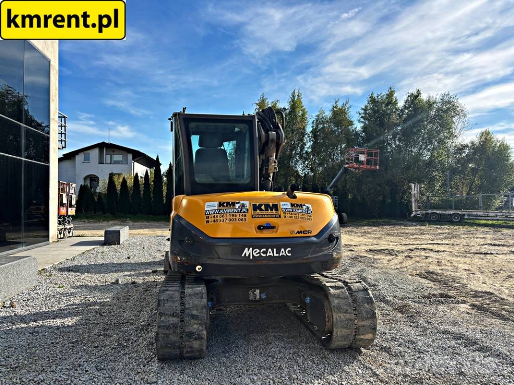 Mecalac 8 MCR MINI-KOPARKA 2015R. | MECALAC 6 MCR, JCB 806 Mini excavators < 7t (Mini diggers)