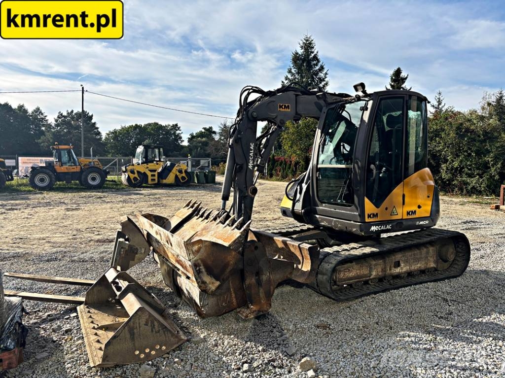 Mecalac 8 MCR MINI-KOPARKA 2015R. | MECALAC 6 MCR, JCB 806 Mini excavators < 7t (Mini diggers)