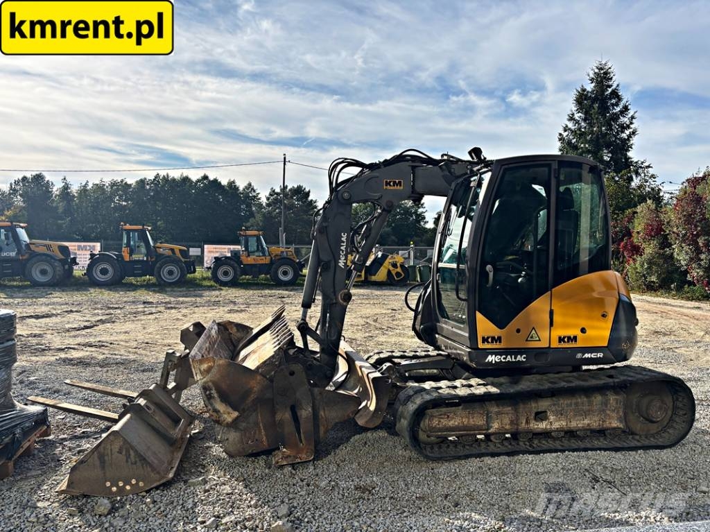 Mecalac 8 MCR MINI-KOPARKA 2015R. | MECALAC 6 MCR, JCB 806 Mini excavators < 7t (Mini diggers)