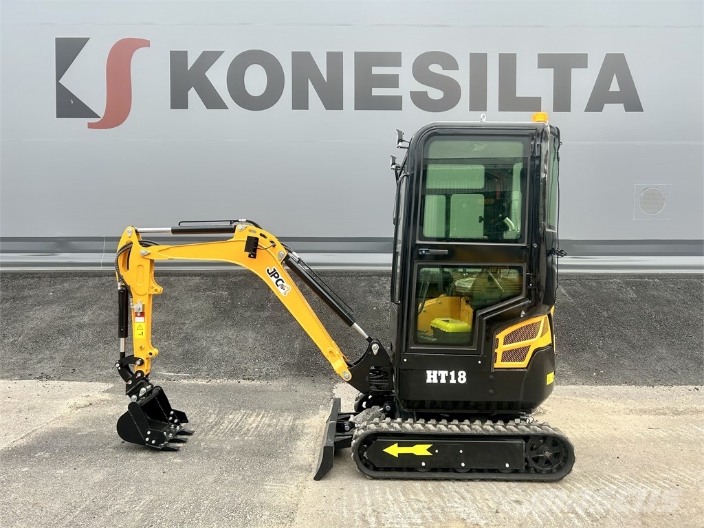JPC HT18 HYTILLÄ KUIN UUSI Mini rýpadla < 7t