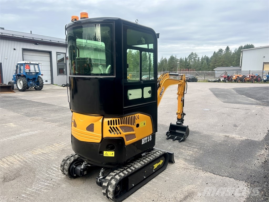 JPC HT18 HYTILLÄ KUIN UUSI Mini rýpadla < 7t