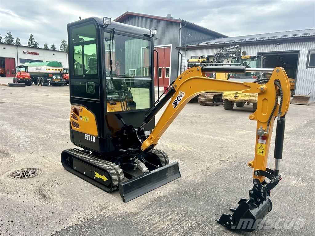 JPC HT18 HYTILLÄ KUIN UUSI Mini rýpadla < 7t