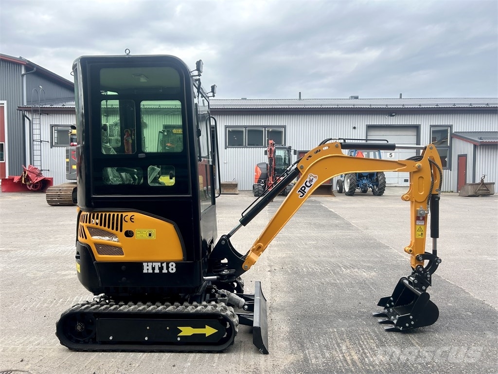 JPC HT18 HYTILLÄ KUIN UUSI Mini rýpadla < 7t