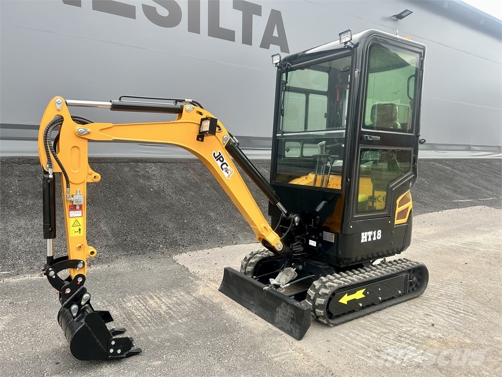 JPC HT18 HYTILLÄ KUIN UUSI Mini rýpadla < 7t